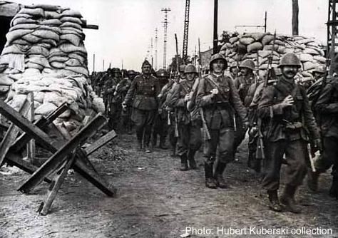 Румынские солдаты в Одессе.