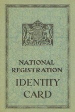 Обложка удостоверения личности гражданина с 16 лет (около 1943г.)