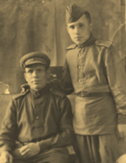 Мишин с сыном Николаем