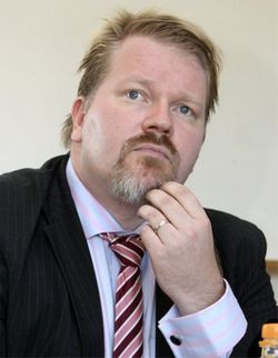 Йохан Бекман, руководитель института Бекмана, доктор общественно-политических наук