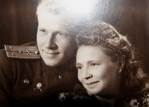 Лариса Сергеевна с мужем