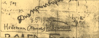 Роспись на Рейхстаге "Невежин (Пенз. обл.)"