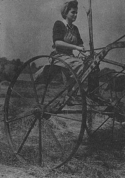 В Женской сельскохозяйственной армии