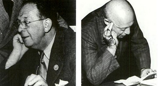 Братья Жорж (слева) и Андре (справа) Каминкеры