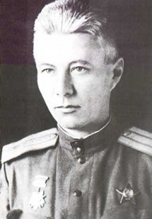 Майор Е.М. Сергеев. Март 1943 г. Сталинград