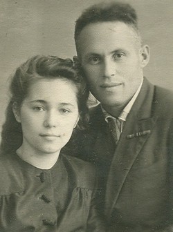 Лидия Терская с мужем