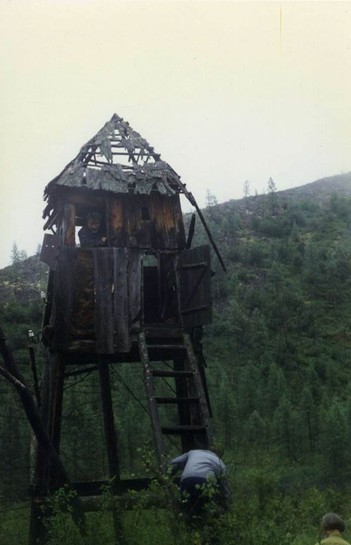 Вышка. Лагерь на Алдане