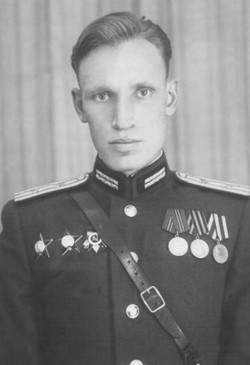 А.А. Матвеев, 1950 год.