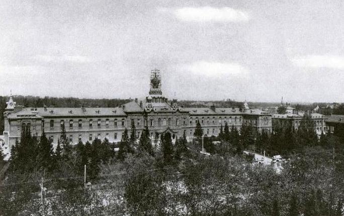 Сокольники. Больница и дом призрения имени братьев Бахрушиных.