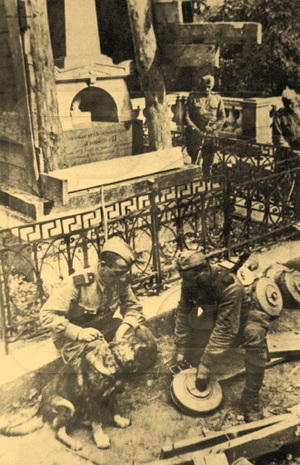 Заминированная могила А.С.Пушкина