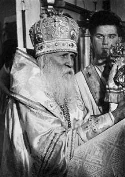 Митрополит Вениамин (Федченков), Экзарх Московской Патриаршей Церкви