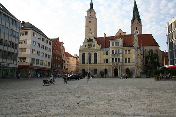 Город Ингельштадт. Современный вид.