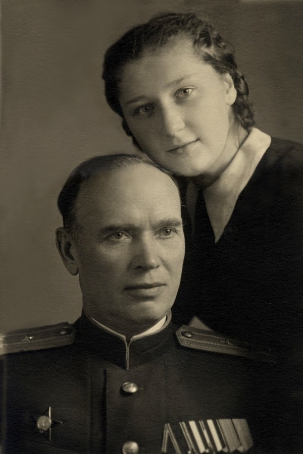 Алла с отцом