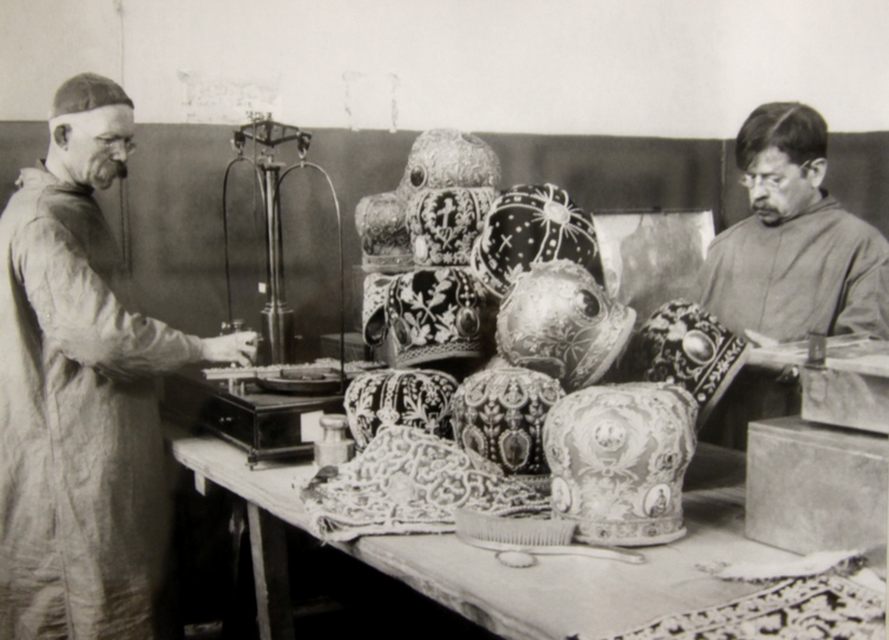 Конфискация церковных ценностей для приобретения хлеба голодающим Поволжья. 1921 г.