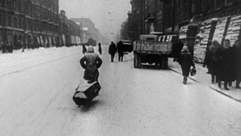 В Блокадном Ленинграде